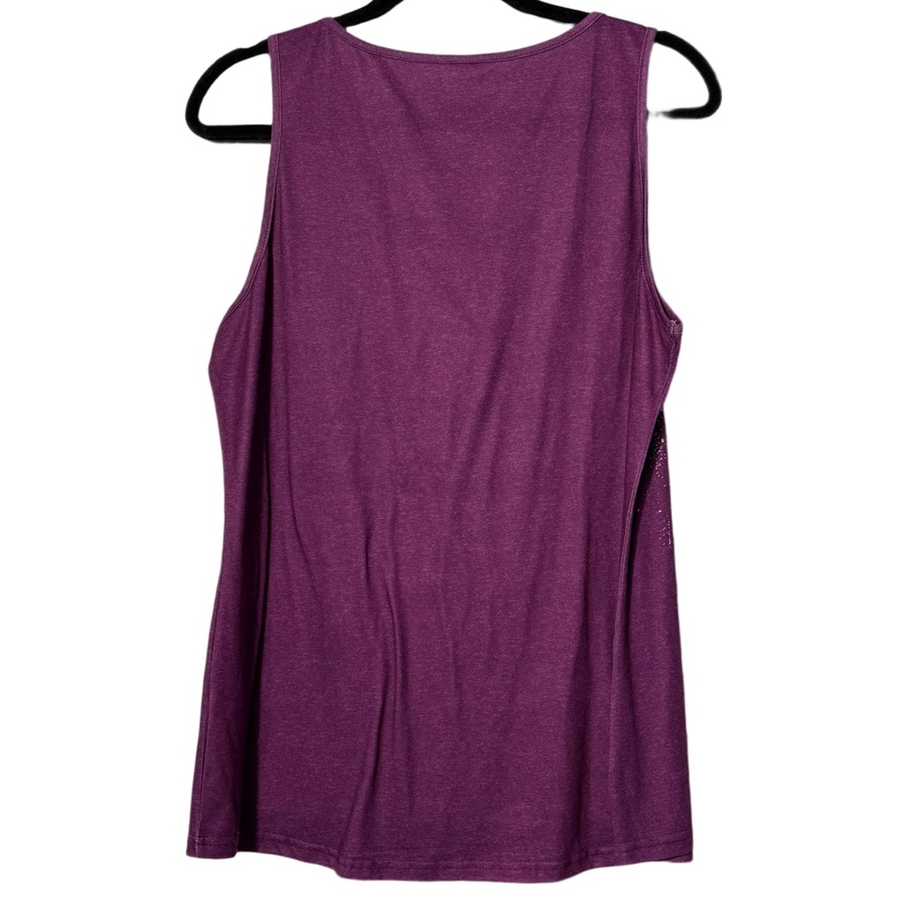 Tennessee Whiskey Strawberry Wine Purple Graphic Tank Top Large - Picture 2 of 4